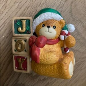 Lucy & Me Christmas Joy Bear Figurine